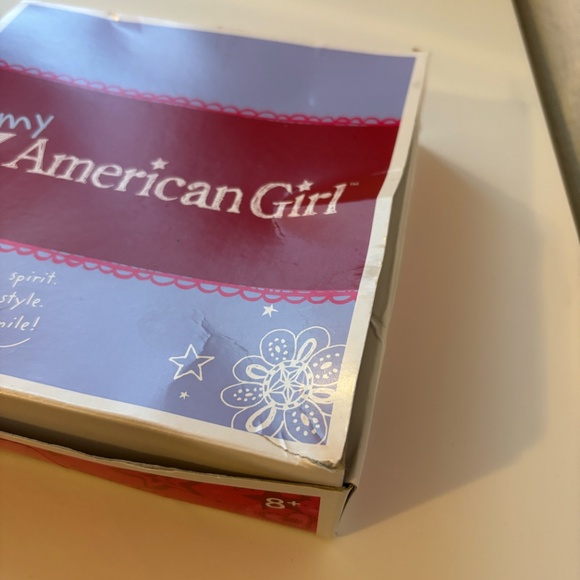 American Girl Doll 2010 Retired Ruby And Ribbon Dress Holiday Outfit in … - Picture 10 of 12